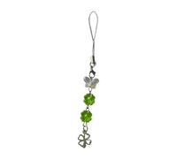 Adorable Clovers Designs Téléphone Charme Adorable Good Luck Téléphone Charme Lightweight Accessoire Pour Femmes Butterfly Pendant