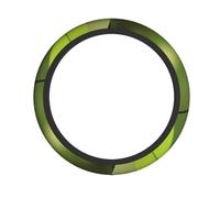 Adorable coccinelle avec parapluie imprimé housse de volant élastique - Texture antidérapante pour tous les types de véhicules ?