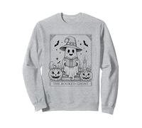 Adorable Costume d'halloween The Booked Ghost Tarot Style Sweatshirt