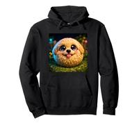 Adorable Costume en Peluche Kawaii Golden Doodle Amusant pour garçons et Filles Sweat à Capuche