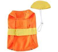 Adorable costume pour chien par | Aspect ingénieur | Polyester confortable et résistant à l'usure | 29,9 x 42,9 x 29 cm | Parfait pour les festivals et les fêtes