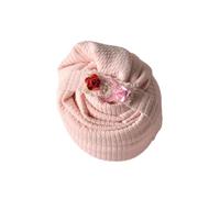 Adorable couverture d'emmaillotage pour bébé avec bandeau et oreiller idéal pour une période photo mémorable nouveau-né