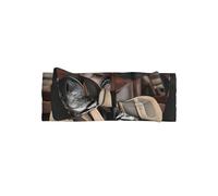 Adorable Cowboy Noir Chapeau Western Bottes Imprimé Bébé Bow Bandeau - Mignon Délicat Bandeau - Doux Extensible Princesse Bandeaux