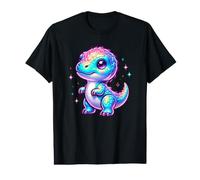 Adorable créature de Reptile Dinosaure coloré Pastel T-Shirt Graphique avec Valeur