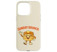 Adorable crêpe Dimanche Brunch Amateur drôle Gourmand Vintage rétro Coque pour iPhone 15 Pro Max