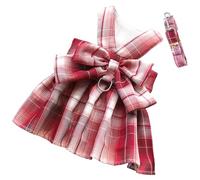 Adorable Cute Bow Tie Dog Harness, Adjustable Dog Vest, Soft Comfortable Adjustable Dog Gilet Harnesses, Stylish Dog Bow Tie Vest, Pet Bow Stylish and Cute Dog Gilet for Everyday Use Outdoor Gear