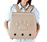 Adorable Design Cat Transport Carrier, Foldable Pet Carrier, Sturdy Pet Carrier, Decorative Pet Carriers 42x38x27cm pour Medium Dogs, Small Cats, Blue, Kaki, Gray, Noir, Rose Color