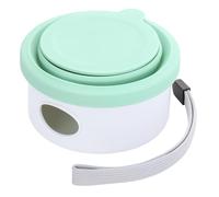 Adorable Design Silicone Dog Bowl, Outdoor Pet Water Bowl, Sturdy Portable Dog Bowl, Decorative Folding Dog Bowls for Camping, Travel, Hiking, Outdoor, Purple, Green, Blue, Green, Pink Color