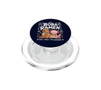 Adorable Dessin animé Capybara Axolotl Ramen Boba Bubble Milk Tea PopSockets PopGrip pour MagSafe