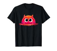 Adorable Dessin animé Kawaii Monstre aux Gros Yeux T-Shirt