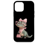 Adorable Dinosaure Amusant avec Motif Animal élégant Coque pour iPhone 12 Mini