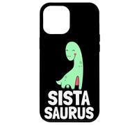 Adorable Dinosaure Assorti à la Famille Sista Saurus Coque pour iPhone 12 Pro Max
