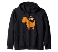 Adorable Dinosaure rétro The Struggle is Real Funny Animal Lover Sweat à Capuche