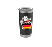 Adorable drapeau allemand Aigle Gobelet isotherme en acier inoxydable double paroi