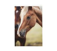 Adorable drapeau de bienvenue en forme de cheval - 61 x 91 cm - Ne se décolore pas - Double face - Bannière d'extérieur pour cour, porche, pelouse