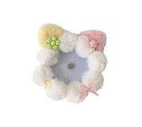 Adorable Ear Keychain Badge Holder Bus Card Protector Travel Backpack Accessories School Supplies Student Card Protective Sleeve