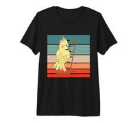 Adorable échelle à Oiseaux calopsitte, Nature curieuse T-Shirt Haut de Gamme