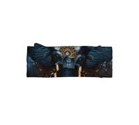 Adorable Eerie Elephant Print Baby Bow Headband - Mignon Délicat Bandeau - Doux Extensible Princesse Bandeaux