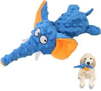 Adorable Elephant Toy Combining Unique Design,Soft Durability,Interactive Play,Multiple Choices And Safety For The Animal. (Dark Blue)