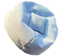Adorable ensemble de canapé en tissu de qualité supérieure de 15 à 17 cm - Pièce de présentation créative pour décoration de chambre - Accessoires de poupée mignonne pour l'affichage