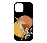 Adorable et Incroyable Costume d'animal de cerf Faon Coque pour iPhone 12 Mini