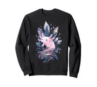 Adorable éventail d'amphibiens Axolotl pour Amoureux des Animaux Sweatshirt