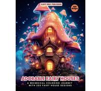 Adorable Fairy Houses: A Whimsical Coloring Journey with 200 Fairy House Designs: A magical Coloring Journey with Beautiful Designs to Spark the ... for Relaxation and Creativity - Fantasy Art