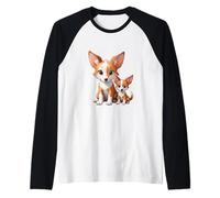 Adorable Famille Pembroke Welsh Corgi Manche Raglan