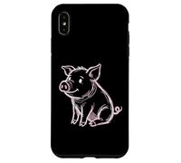 Adorable Fan de Cochon pour Amoureux des Animaux de la Ferme Coque pour iPhone XS Max