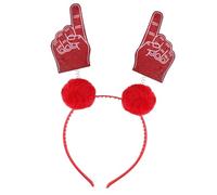 Adorable fan de football - Accessoire de cheveux pour enfants - Doux - Cadeau sur le thème du sport - Bandeaux de sport en peluche pour enfants