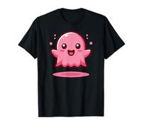 Adorable fantôme Rose Kawaii Dessin animé Halloween T-Shirt