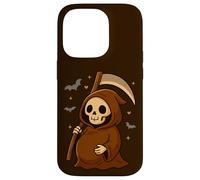Adorable Faucheuse de Dessin animé Maman pour Devenir Une mère d'halloween Coque pour iPhone 14 Pro