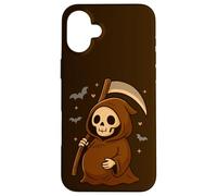 Adorable Faucheuse de Dessin animé Maman pour Devenir Une mère d'halloween Coque pour iPhone 16 Plus