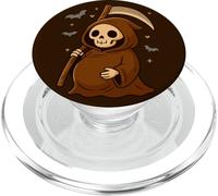 Adorable Faucheuse de Dessin animé Maman pour Devenir Une mère d'halloween PopSockets PopGrip pour MagSafe