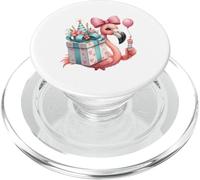 Adorable Flamant Rose pour fête PopSockets PopGrip pour MagSafe