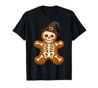Adorable gâteau en Forme de Squelette en Pain d'épice pour Halloween T-Shirt