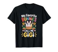 Adorable Gigi Fête de famille pour les amoureux des lapins T-Shirt