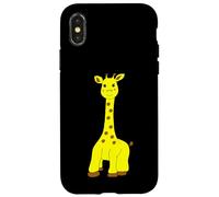 Adorable Girafe Zoo Visite Afrique Safari Amoureux des Animaux africains Coque pour iPhone X/XS