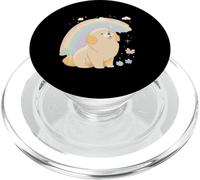 Adorable Golden Retriever Coloré Pop Art Tie Dye Rainbow Kids PopSockets PopGrip pour MagSafe