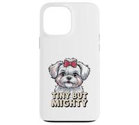 Adorable Graphique Maltais Coque pour iPhone 13 Pro Max