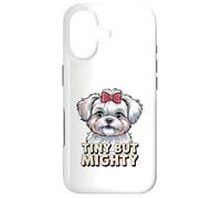 Adorable Graphique Maltais Coque pour iPhone 17