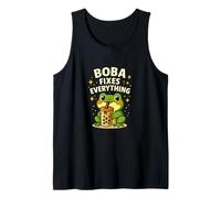 Adorable Grenouille Boba Tea Lover Débardeur