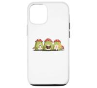 Adorable Grenouille Tres Reyes Magos Trois Grenouilles sages Hygge Kawaii Art Coque pour iPhone 12/12 Pro