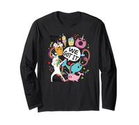 Adorable gribouillage Licorne narval Manche Longue