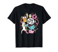Adorable gribouillage Licorne narval T-Shirt