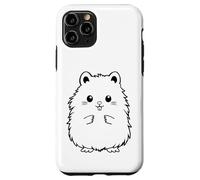 Adorable hamster mignon visage amusant ami à fourrure Coque pour iPhone 11 Pro