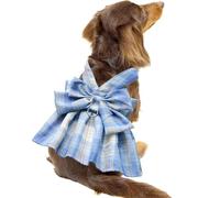 Adorable harnais pour chien avec nœud papillon, gilet réglable pour chien, harnais doux, confortable et réglable, gilet élégant et mignon pour un usage quotidien en plein air