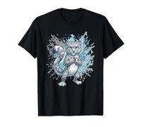 Adorable héros de la Faune de l'Arctique Léopard des neiges Chibi T-Shirt