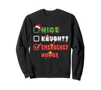 Adorable infirmière Mexicaine d'urgence de Noël Style Festif Sweatshirt