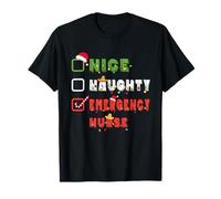 Adorable infirmière Mexicaine d'urgence de Noël Style Festif T-Shirt